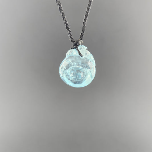 Aquamarine Carving Pendant